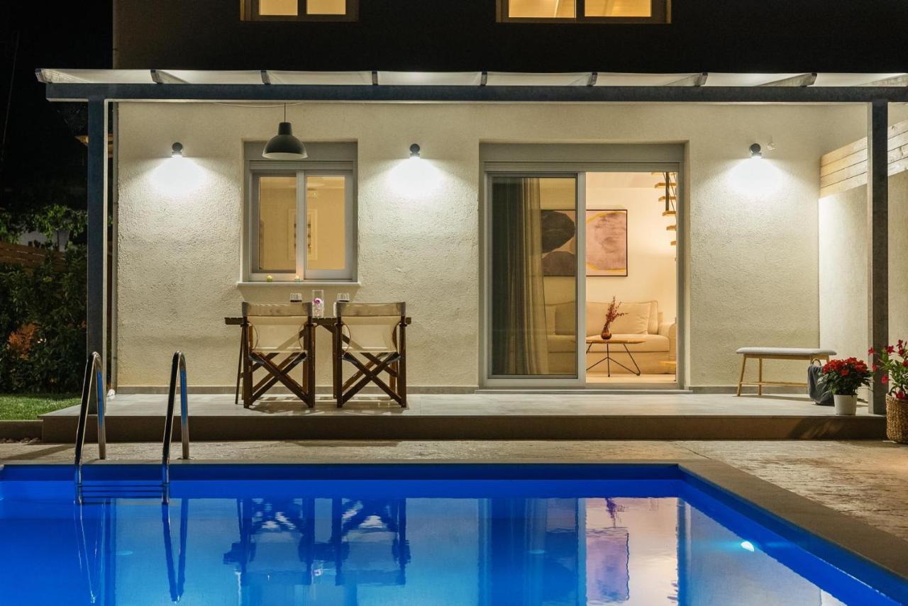 Grappolo Lefkada Villas - Villa Vertzami Just 2 Km From Lefkada Town Απόλπαινα Εξωτερικό φωτογραφία
