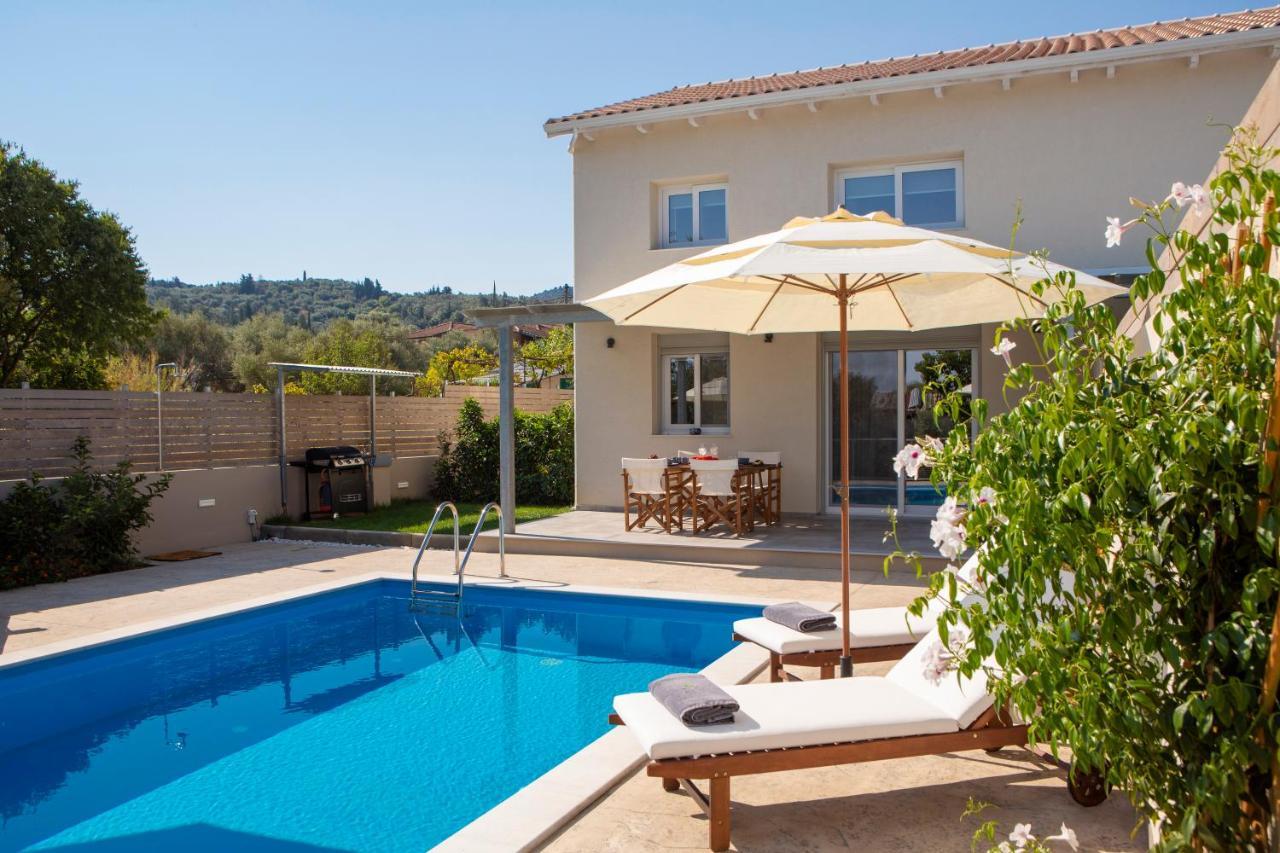 Grappolo Lefkada Villas - Villa Vertzami Just 2 Km From Lefkada Town Απόλπαινα Εξωτερικό φωτογραφία
