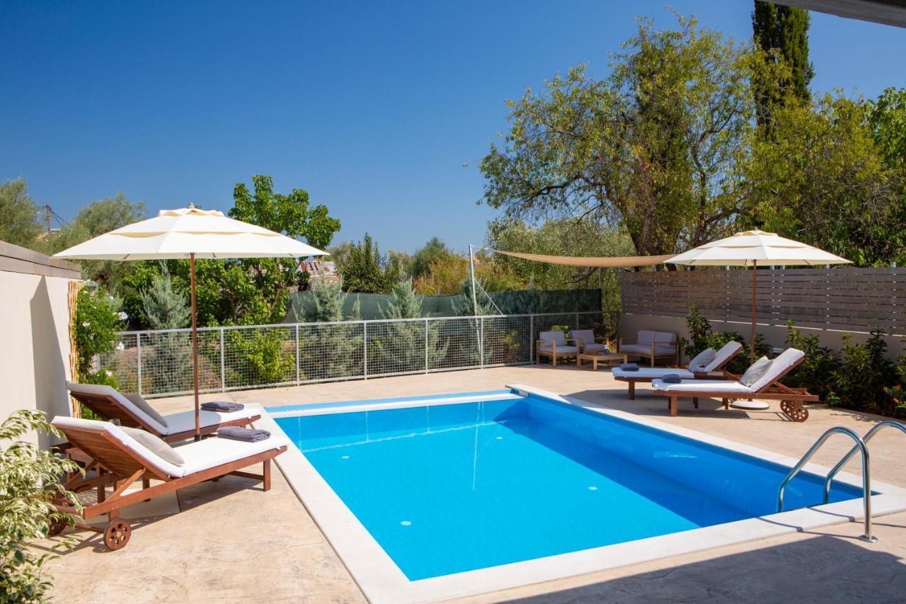 Grappolo Lefkada Villas - Villa Vertzami Just 2 Km From Lefkada Town Απόλπαινα Εξωτερικό φωτογραφία