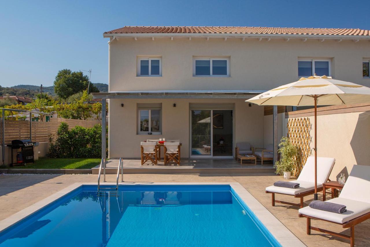 Grappolo Lefkada Villas - Villa Vertzami Just 2 Km From Lefkada Town Απόλπαινα Εξωτερικό φωτογραφία