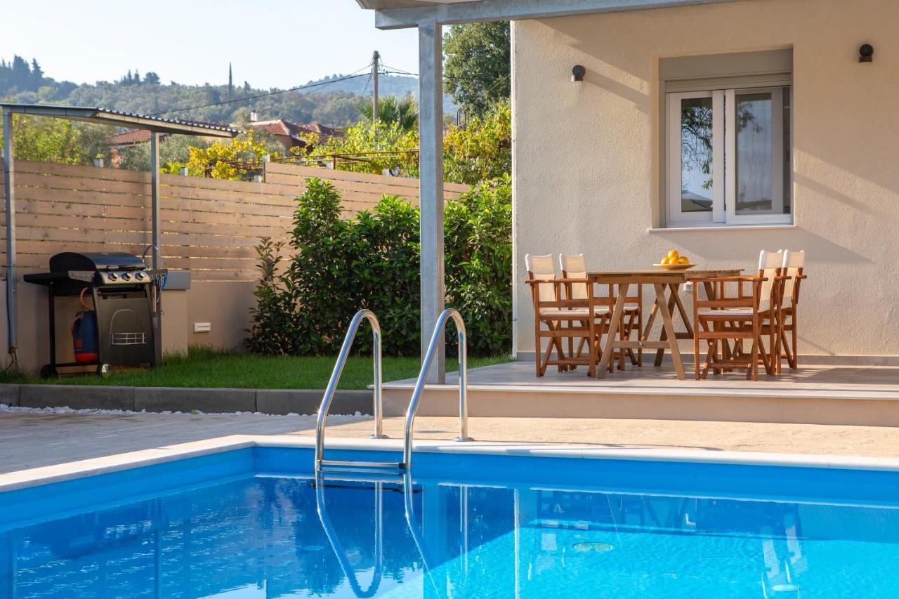 Grappolo Lefkada Villas - Villa Vertzami Just 2 Km From Lefkada Town Απόλπαινα Εξωτερικό φωτογραφία
