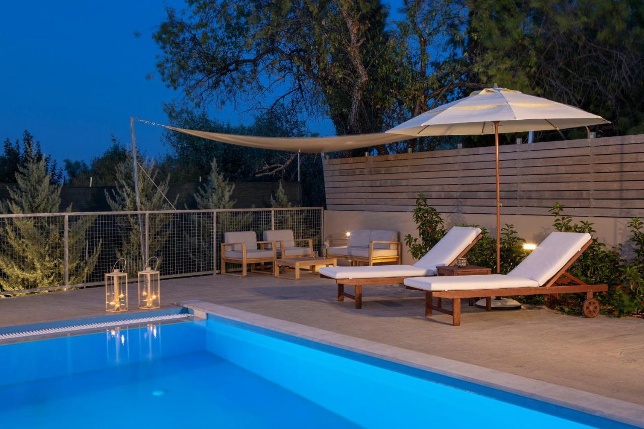 Grappolo Lefkada Villas - Villa Vertzami Just 2 Km From Lefkada Town Απόλπαινα Εξωτερικό φωτογραφία
